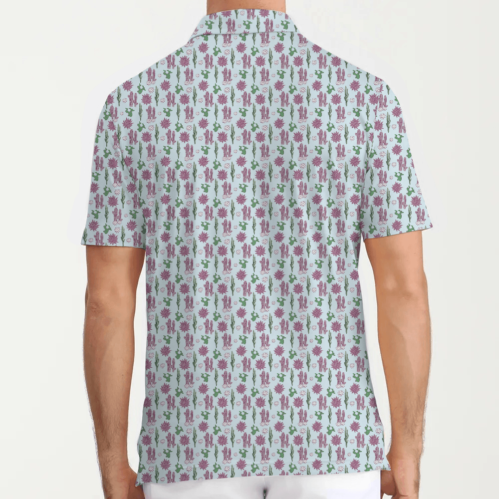 The Purple Cactus Polo - Luxxe Golf